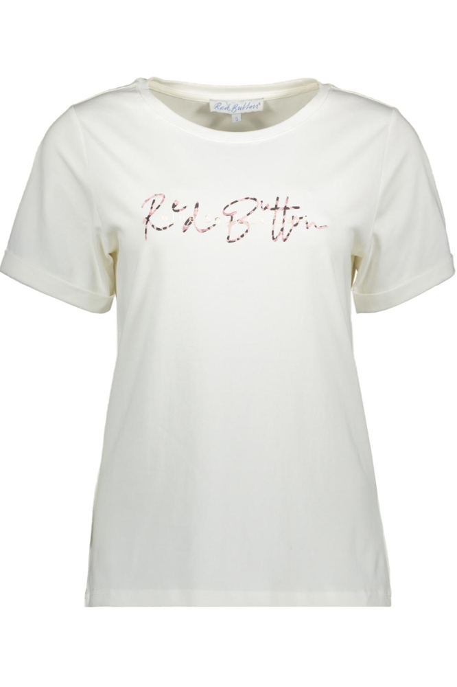 TEMMY LOGO TEE SRB4336 0FFWHITE-OLDROSE